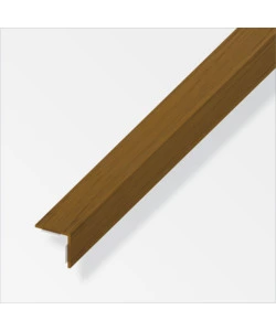 ANGOLARE AUTOADESIVO 20x20 PVC ROVERE - 1 METRO.