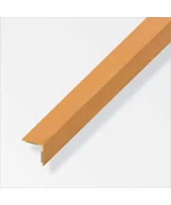 ANGOLARE AUTOADESIVO 20x20 PVC FAGGIO - 1 METRO.