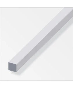 BARRA QUADRATA 10x10 ALLUMINIO ARG  - 1 METRO.