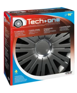 COPRICERCHI PER AUTO ACTIVE GRAFITE - Ø 16" PILOT  31563