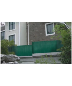 RECINZIONE DA ESTERNO IN PVC EUROGARDEN MONOFACCIALE VERDE 3X1,5 METRI