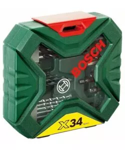 SET VALIGETTA PUNTE E BIT AVVIAMENTO BOSCH "X-LINE CLASSIC" 34 PEZZI