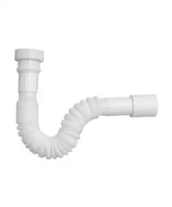 CANOTTO FLESSIBILE ESTENSIBILE CON GHIERA IN PLASTICA 1"1/4 X 32