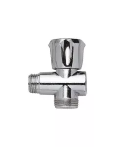 RUBINETTO A 3 VIE SOTTOLAVABO CON ATTACCHI DA 1/2", 1/2" E 3/4"