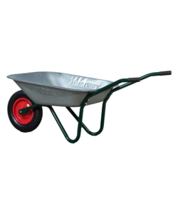 CARRIOLA DA GIARDINO IN ACCIAIO ZINCATO, 75 LITRI