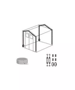 KIT DI ANCORAGGIO AL SUOLO GROSFILLEX PER CASETTE - COD. 22954031