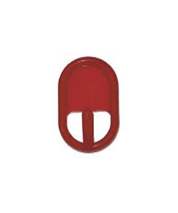 GANCI IN PLASTICA BIANCO - 4 PZ.