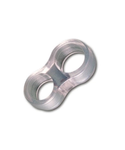 ANELLI SALVAMANIGLIA - TRASPARENTE - 4 PZ.