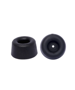 PARACOLPI TRONCO CONICO - Ø 21 MM. - NERO - 8 PZ.