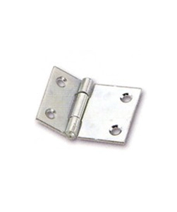 CERNIERE PIANE 20 X 30 X 40 MM. - ZINCATE - 4 PZ.