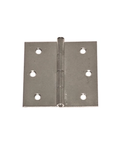 CERNIERE QUADRE 30 X 30 MM. - ZINCATE - 4 PZ.