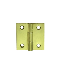 CERNIERE QUADRE 50 X 50 MM. - ZINCATE GIALLO - 1 PZ.