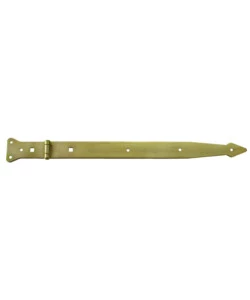 BANDELLA A CERNIERA, LEGGERA 200 X 35 X 2,5 MM. - ZINCATO GIALLO