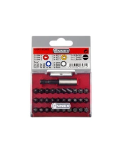 SET 30 INSERTI PER AVVITATORE CONNEX "MAX-POWER" CON SUPPORTO MAGNETICO