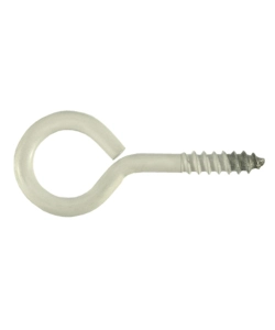 OCCHIOLI PER LEGNO PLASTIFICATI 3,8X25X12 MM. - 8 PZ.