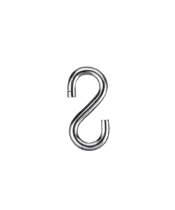 GANCI A "S" APERTI 5,8X60 MM. - 3 PZ.
