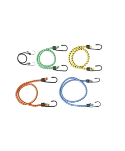 CAVO ELASTICO ASSORTITO Ø 8 DA 250 A 750 MM. CON GANCI 10 PZ.