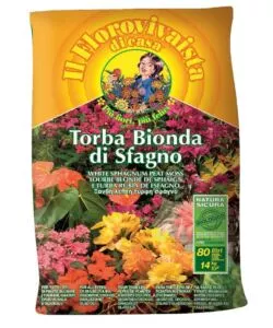 TORBA BIONDA DI SFAGNO EUROTERRIFLORA 70 LITRI