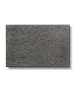 PIASTRELLA DA ESTERNO "LUNA" IN ARDESIA ANTRACITE, 60X40X3,5 CM
