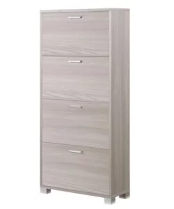 SCARPIERA OLMO CON 4 ANTE, 70X29X154 CM