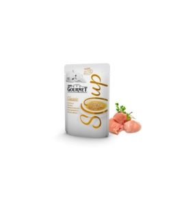 GOURMET SOUP CON STRACCETTI DI POLLO - 40 GRAMMI.