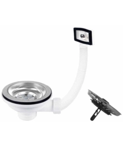 Piletta basket cn troppo pieno 90mm