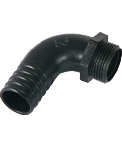 RACCORDO PORTAGOMMA MASCHIO CURVO 1x25