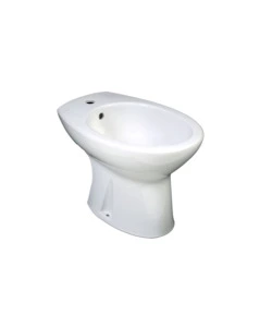 BIDET A TERRA IN CERAMICA BIANCO "SERIE IDRO".