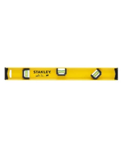 LIVELLA STANLEY IN ALLUMINIO CON PROFILO A "I", 45 CM