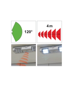 LUCE A LED CON SENSORE DI MOVIMENTO