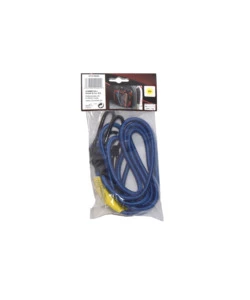 CINGHIE ELASTICHE CON MOSCHETTONE Ø 8 X 1200 MM. 2 PZ.