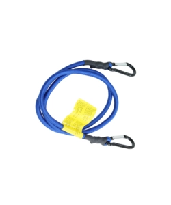 CAVO ELASTICO Ø 8 X 1500 MM. CON GANCI IN ALLUMINIO A MOSCHETTONE 2 PZ.