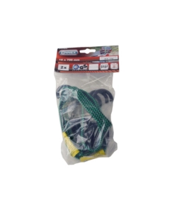 CAVO ELASTICO PIATTO Ø 20 X 700 MM. CON GANCI ACCIAIO PLASTIFICATO 2 PZ.