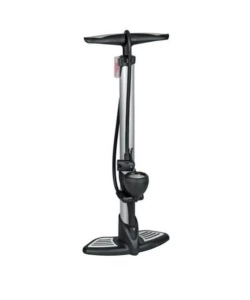 POMPA PER BICICLETTA IN ACCIAIO LAMPA "AIR-PRO 1" CON MANOMETRO - 94217