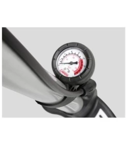 POMPA PER BICICLETTA IN ACCIAIO LAMPA "AIR-PRO 1" CON MANOMETRO - 94217