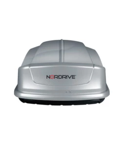 BOX TETTO PER AUTO 630 LITRI IN ABS ARGENTO LUCIDO - N60026