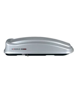 BOX TETTO PER AUTO 630 LITRI IN ABS ARGENTO LUCIDO - N60026