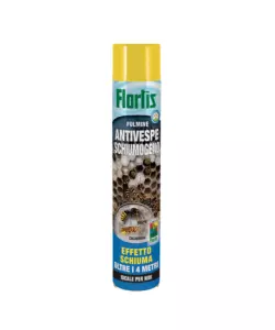 INSETTICIDA ANTIVESPE SCHIUMOGENO FLORTIS, 750 ML