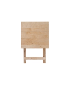 TAVOLO QUADRATO PIEGHEVOLE SALVASPAZIO "NAPOLI" IN LEGNO DI FAGGIO, 60X60X75 CM