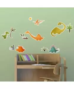 ADESIVO MURALE "DINOSAURS" - DINOSAURI.