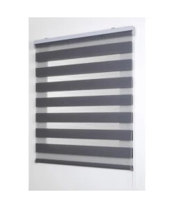 TENDA A RULLO "DUOLUX" ARGENTO, 60X180 CM