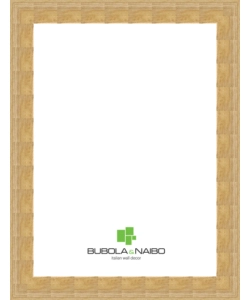 CORNICE IN LEGNO COLORE ROVERE "TULIPA" - 13 x 18 CM
