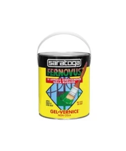 SMALTO GEL ANTIRUGGINE SARATOGA "FERNOVUS" NERO 2,5 LT