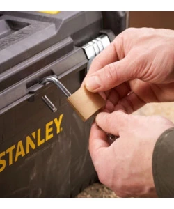 CASSETTA PORTA UTENSILI STANLEY "ESSENTIAL" CON CHIUSURA IN METALLO, 45X25X25 CM