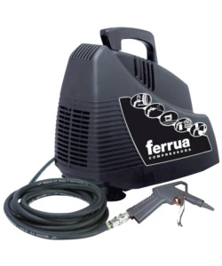 COMPRESSORE ARIA PORTATILE FERRUA "FAMILY" 1,5HP