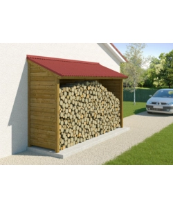 LASTRA ONDULINE FIBROBITUMINOSE COLORE ROSSO INTENSE - 85 x 200 CM.