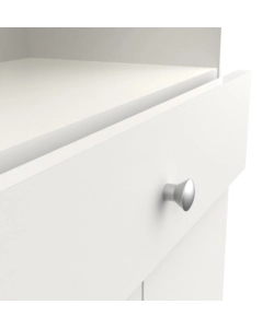 ARMADIO CON SPECCHIO "BIKINI" BIANCO, 82X32X180 CM