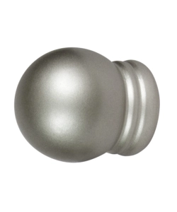 2 POMOLI NICHEL A BOCCIA TERMINALE PER TUBO TENDE DIAMETRO 20 MM