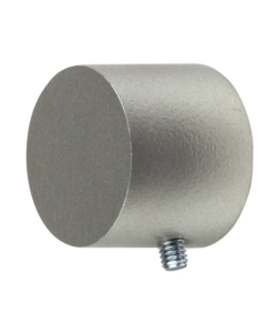 2 POMOLI NICHEL A TAPPO TERMINALE PER TUBO TENDE DIAMETRO 20 MM
