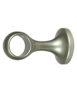 2 SUPPORTI NICHEL MONOBLOCCO FISSO CHIUSO PER TUBO TENDA DIAMETRO 20 MM